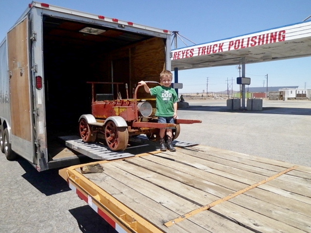 Antique Rail Inspection Cart